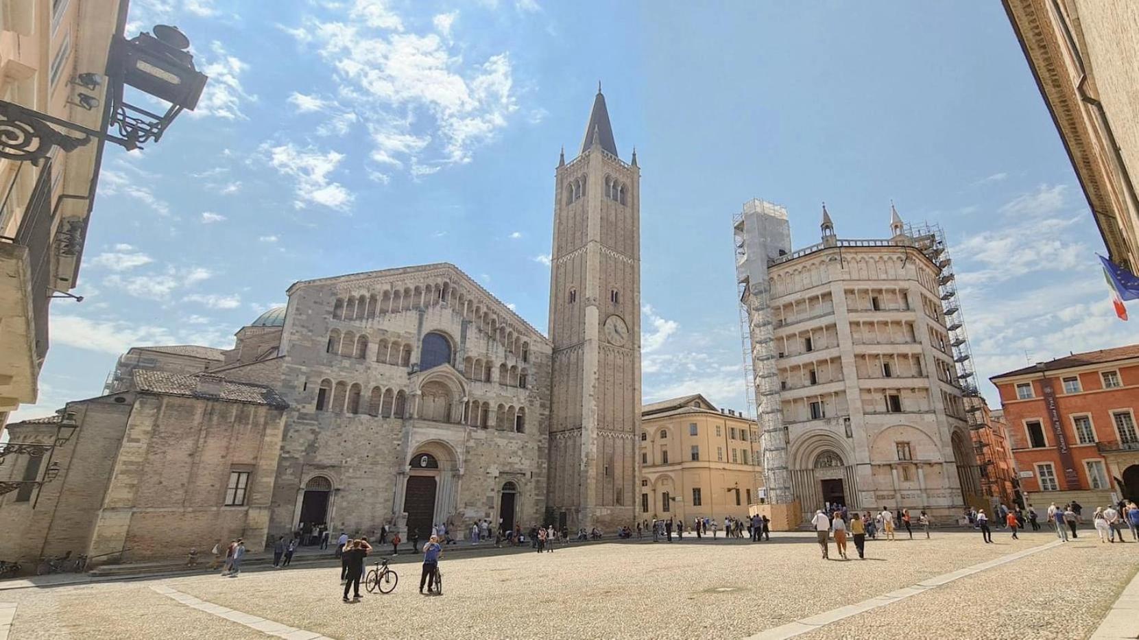 Luxury 3 Al Duomo Di Parma Leilighet Eksteriør bilde